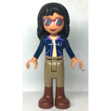 friends savannah - dark blue jacket dark tan riding pants reddish brown boots