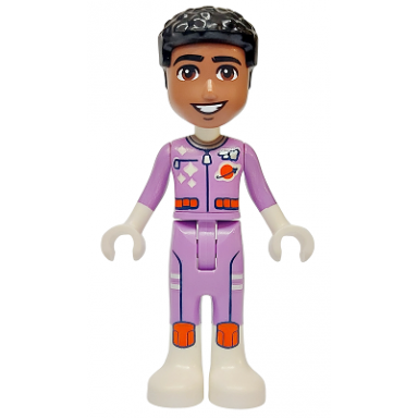 friends william adult - medium lavender spacesuit
