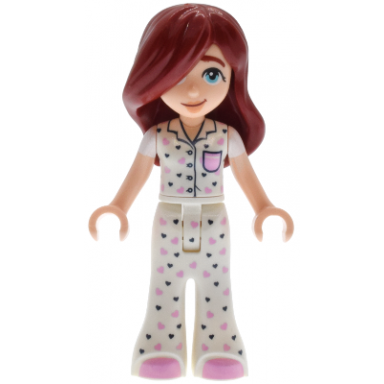 friends paisley - white pajamas