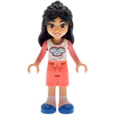 friends liann - coral pajamas