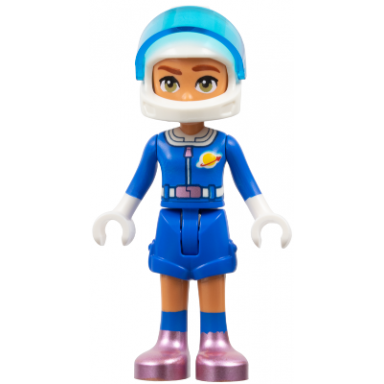nova - blue astronaut costume white helmet