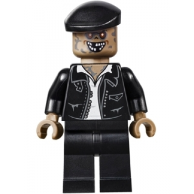 zombie driver - black jacket and beret