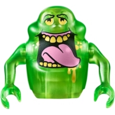 slimer - trans-bright green