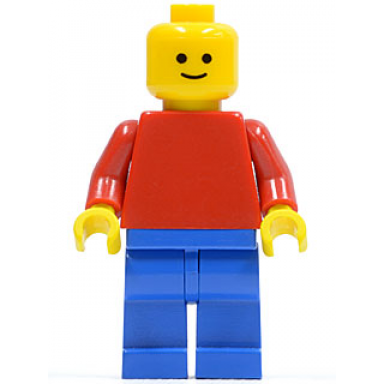 plain red torso with red arms blue legs lego universe bob