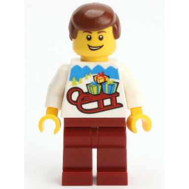 lego kladno pf 2018 holiday minifigure man