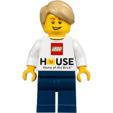 lego house minifigure - lego logo home of the brick