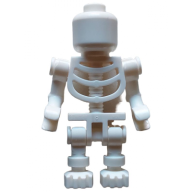 skeleton - plain head bent arms