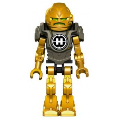 hero factory mini - rocka - pearl dark gray armor