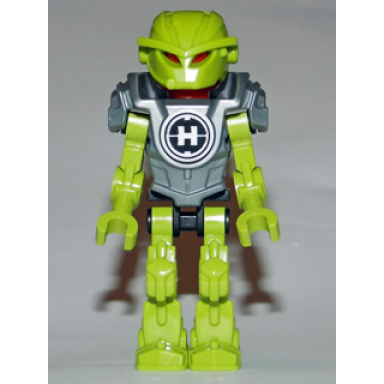 hero factory mini - breez - flat silver armor