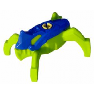 hero factory jumper - blue top and lime base