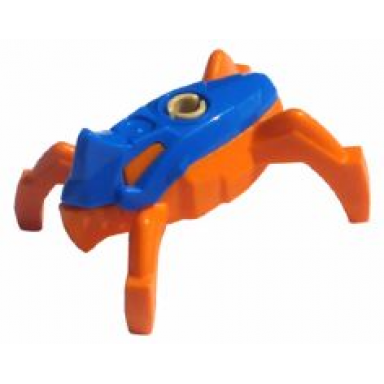 hero factory jumper - blue top and orange base