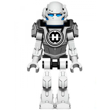 hero factory mini - stormer - bright light blue head
