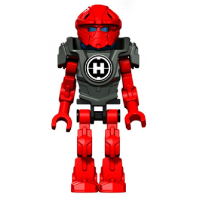 hero factory mini - furno - blue head