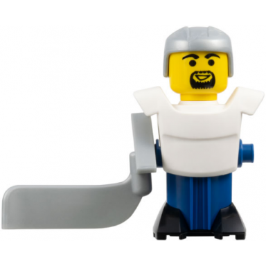 mcdonalds sports hockey player - white torso and blue base without stickers