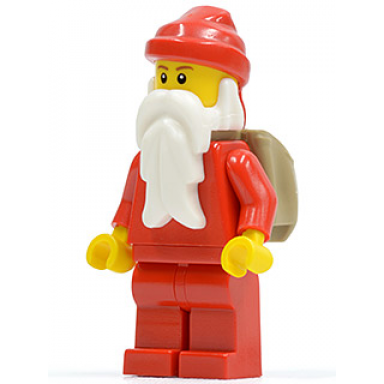 santa red legs backpack