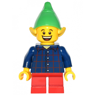 elf - plaid button shirt