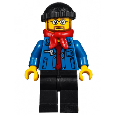 winter holiday train station bus driver