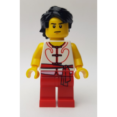 dragon boat race team red white member 4