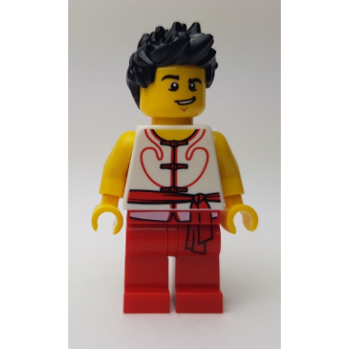 dragon boat race team red white member 5