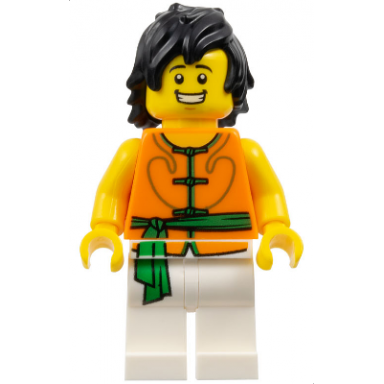 dragon boat race team green orange member 1