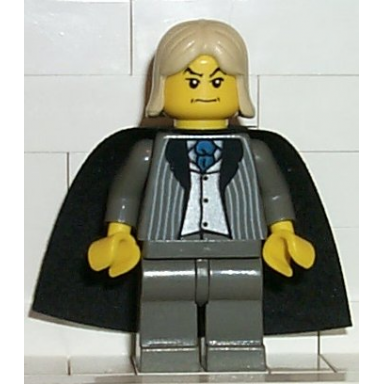 lucius malfoy - dark gray suit