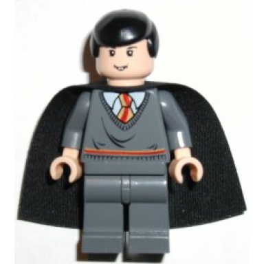 neville longbottom - gryffindor stripe torso black cape