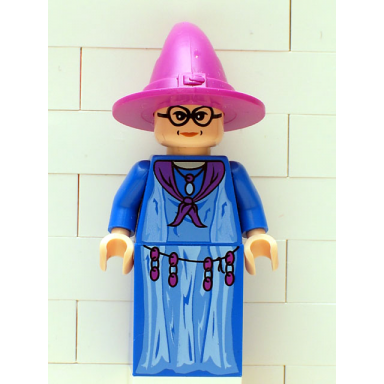 professor sybill trelawney - light purple hat blue robes