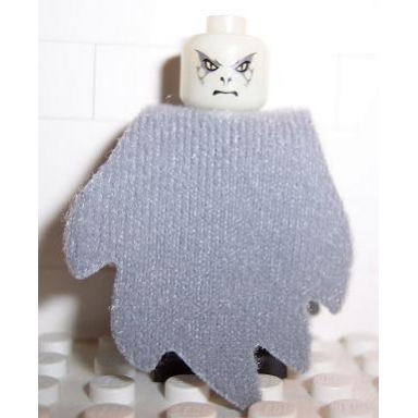 lord voldemort - glow in dark opaque head light bluish gray dementor style cape