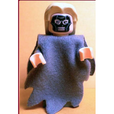 death eater lucius malfoy - dark bluish gray dementor style cape