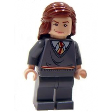 hermione granger - gryffindor stripe torso reddish brown female hair mid-length