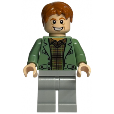 arthur weasley - sand green open jacket light bluish gray legs