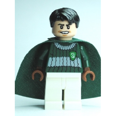 marcus flint - dark green and white quidditch uniform