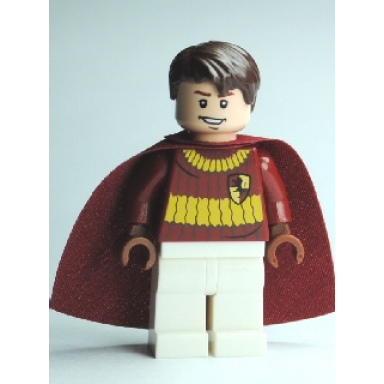 oliver wood - dark red quidditch uniform