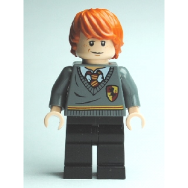 ron weasley - gryffindor stripe and shield torso black legs