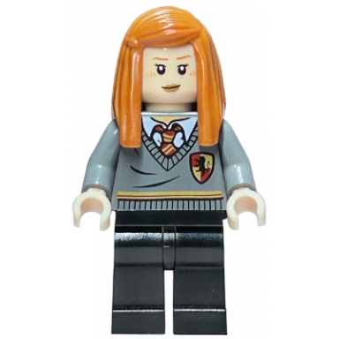 ginny weasley - gryffindor stripe and shield torso black legs