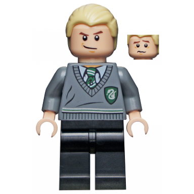 draco malfoy - slytherin stripe and shield torso black legs
