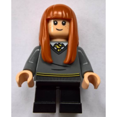 susan bones - hufflepuff sweater black short legs rubber hair