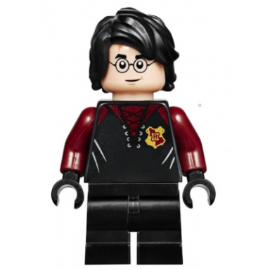 harry potter - black and dark red uniform medium legs