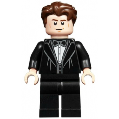 cedric diggory - black suit and bow tie