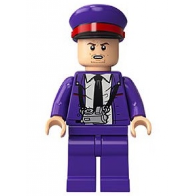 stanley stan shunpike - knight bus conductor uniform red band on hat