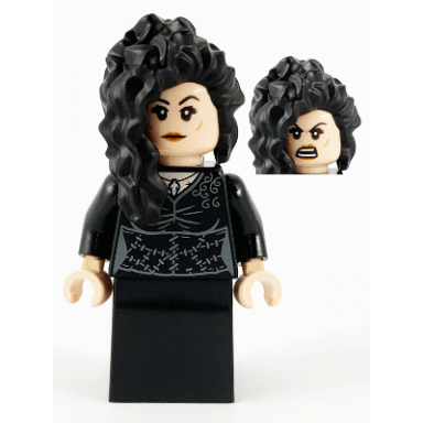 bellatrix lestrange - black dress black arms