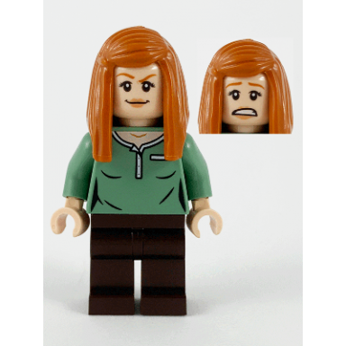 ginny weasley - sand green polo shirt