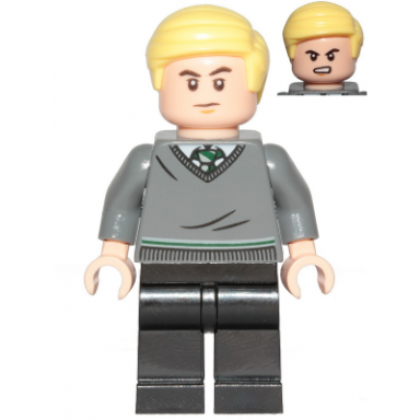 draco malfoy - slytherin sweater black legs