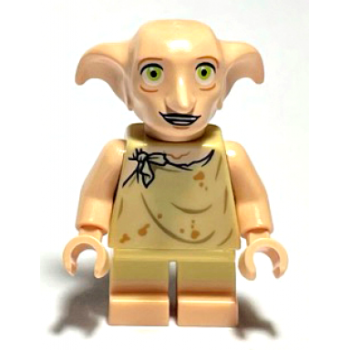 dobby elf - light nougat open mouth smile