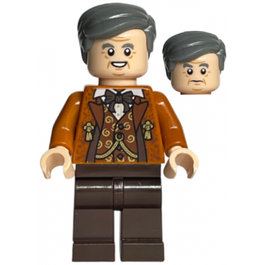 horace slughorn - reddish brown vest