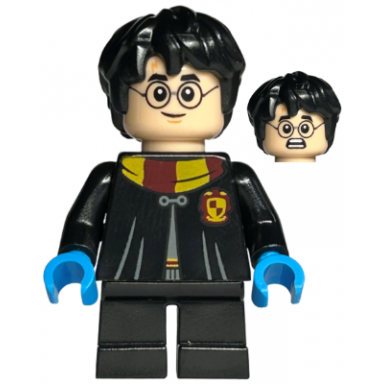 harry potter - black torso gryffindor robe black short legs