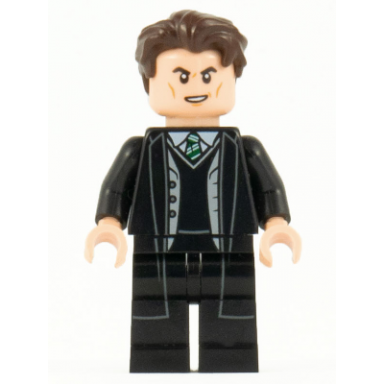 tom riddle - black long coat and vest