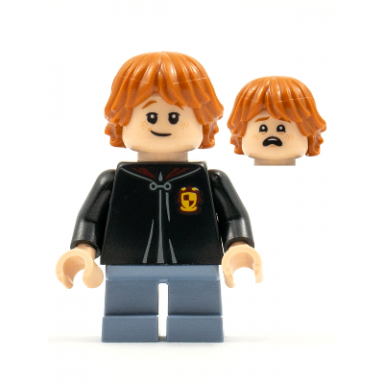 ron weasley - black torso gryffindor robe