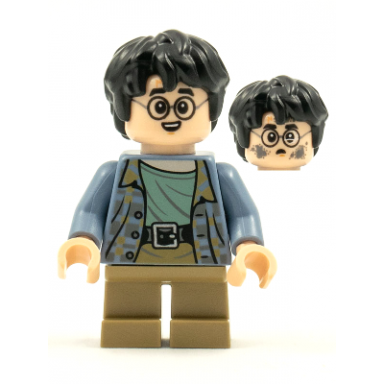 harry potter - sand blue jacket dark tan short legs dirty face