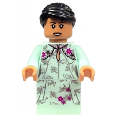cho chang - light aqua dress